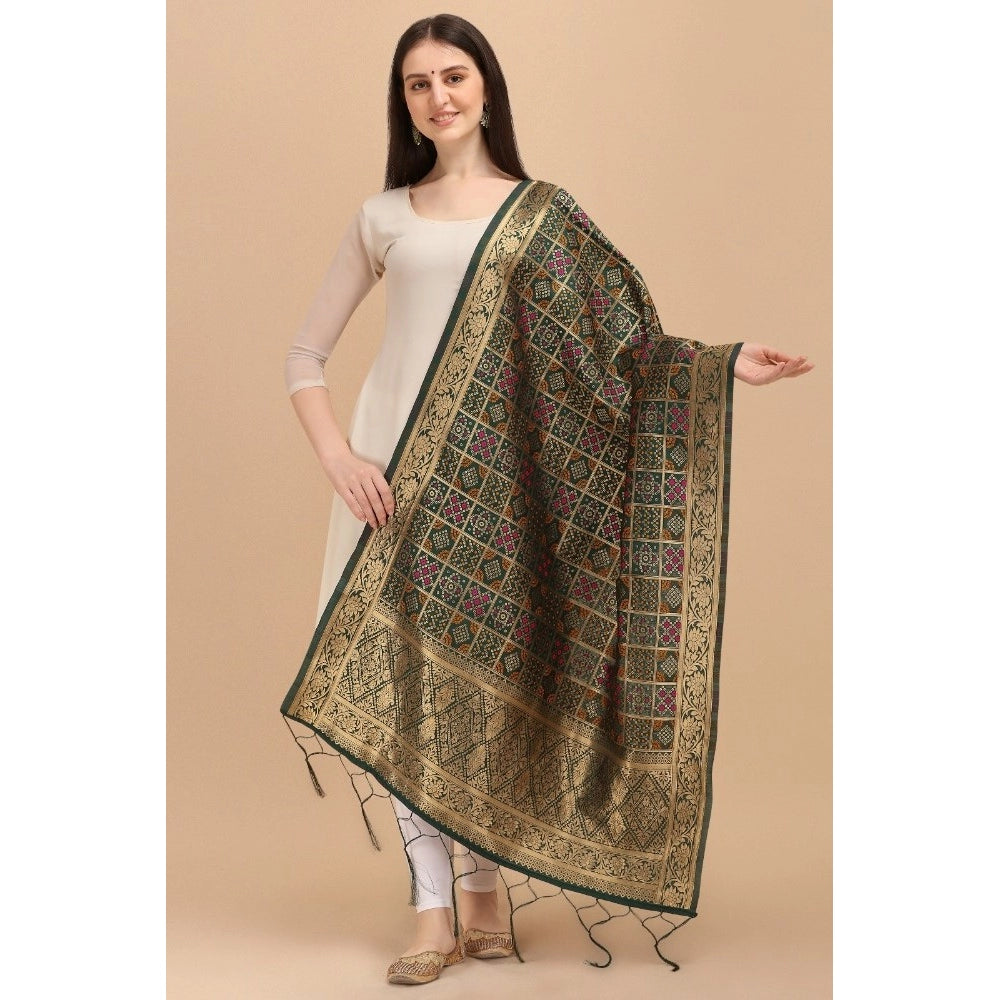 Ranili Silk Pure Weaving Work Duppatta