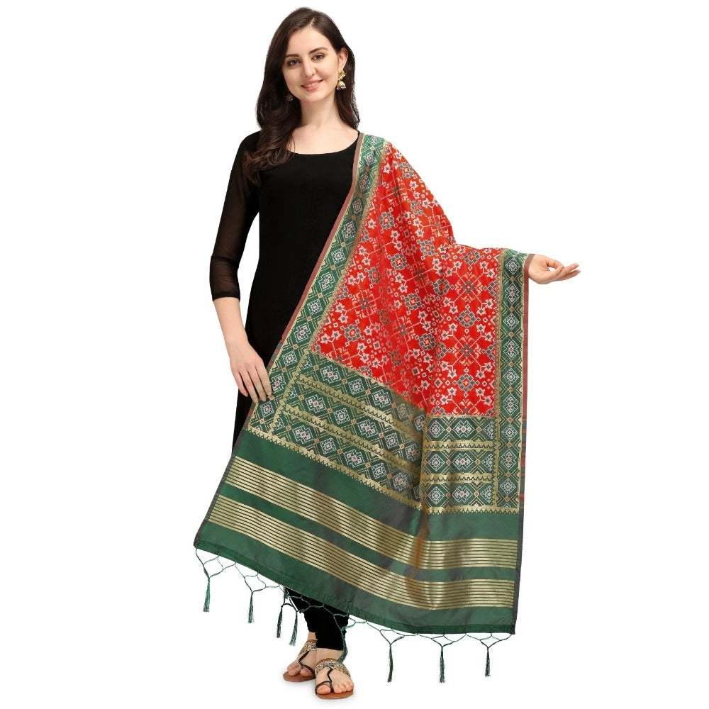 Ranili Silk Pure Weaving Work Duppatta