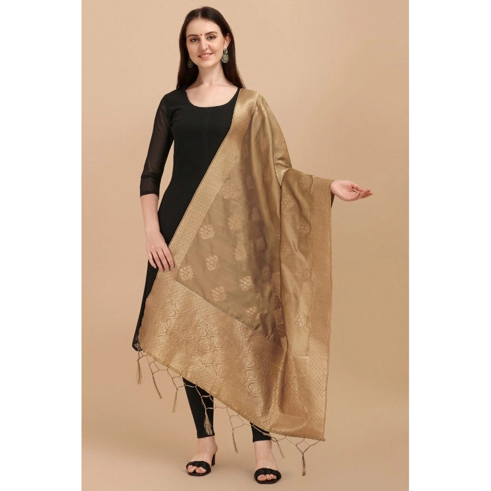 Ranili Silk Pure Zari Weaving Duppatta