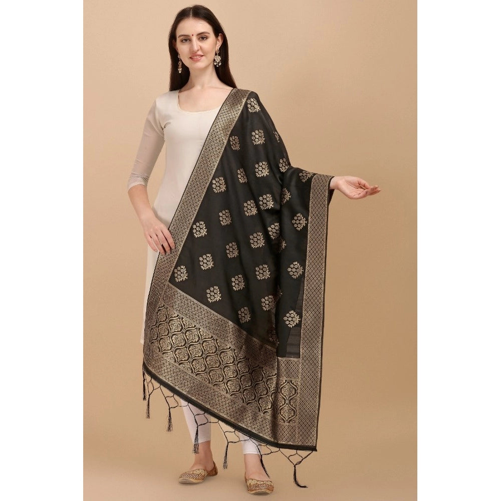 Ranili Silk Pure Zari Weaving Duppatta