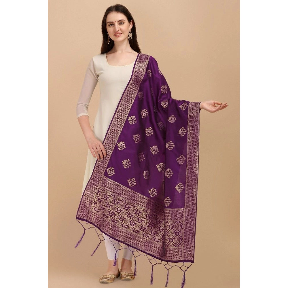 Ranili Silk Pure Zari Weaving Duppatta