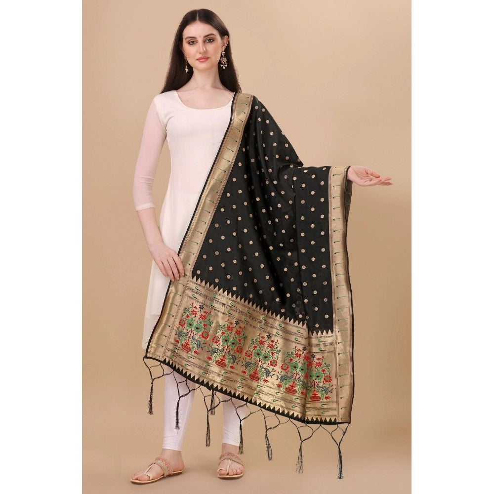 Ranili Silk Pure Zari Weaving Duppatta