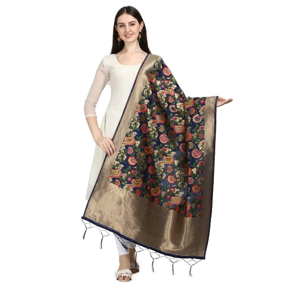 Ranili Silk Pure Zari Weaving Duppatta