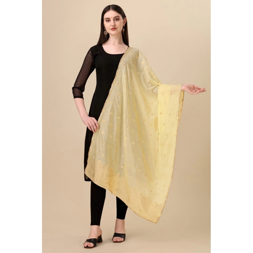 Ranili Silk Pure Zari Weaving Duppatta