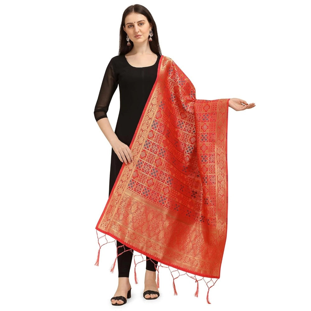 Ranili Silk Pure Weaving Work Duppatta
