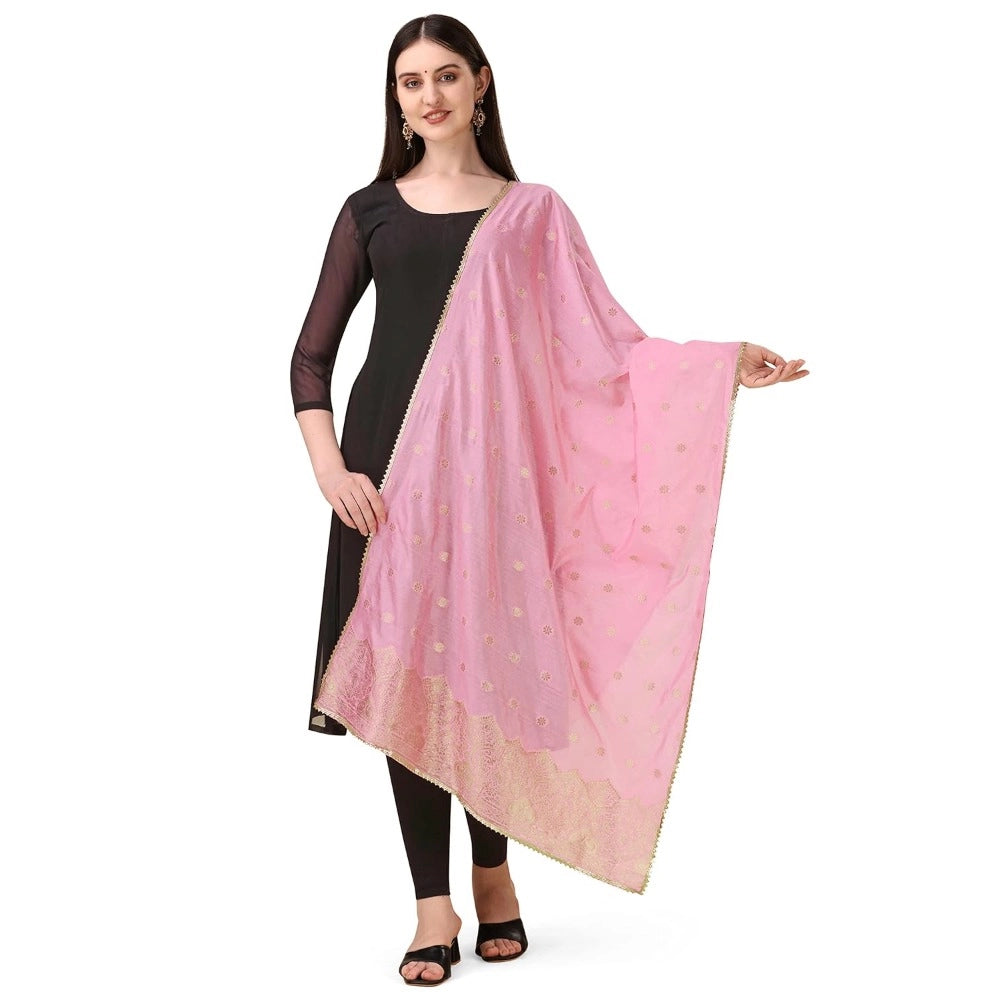 Ranili Silk Pure Zari Weaving Duppatta