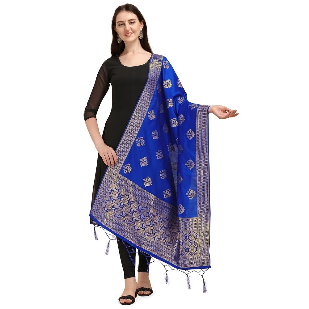 Ranili Silk Pure Zari Weaving Duppatta