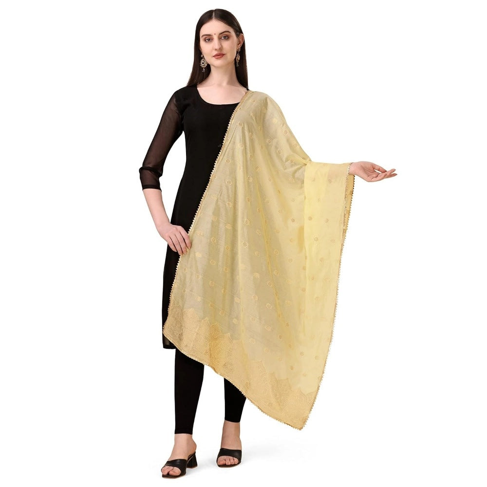 Ranili Silk Pure Zari Weaving Duppatta