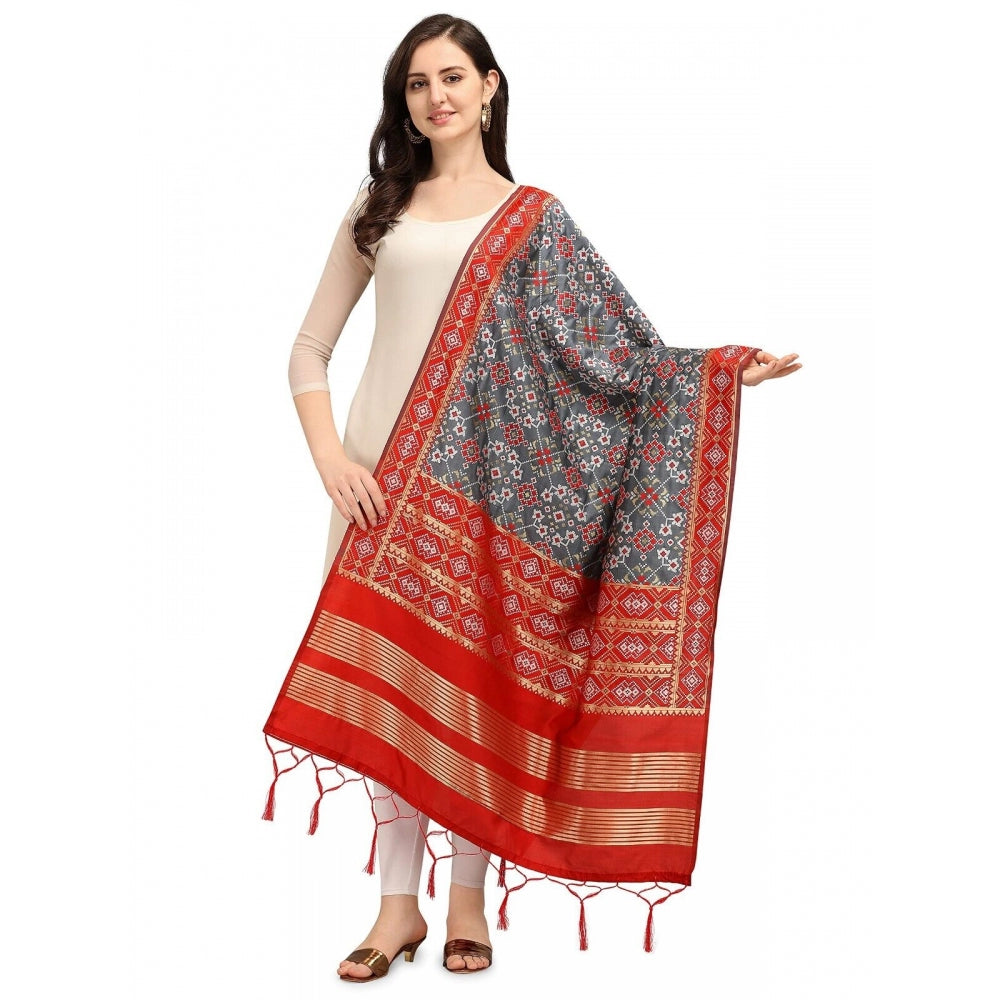 Ranili Silk Pure Weaving Work Duppatta