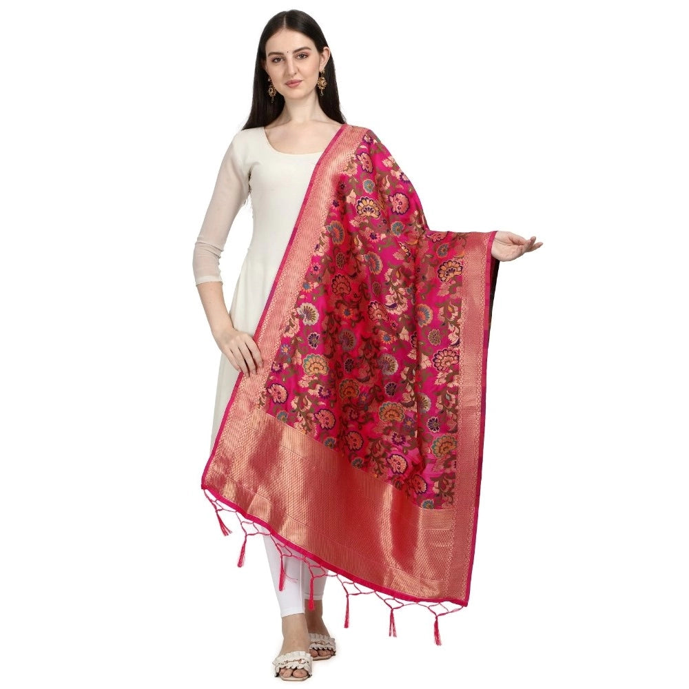 Ranili Silk Pure Zari Weaving Duppatta