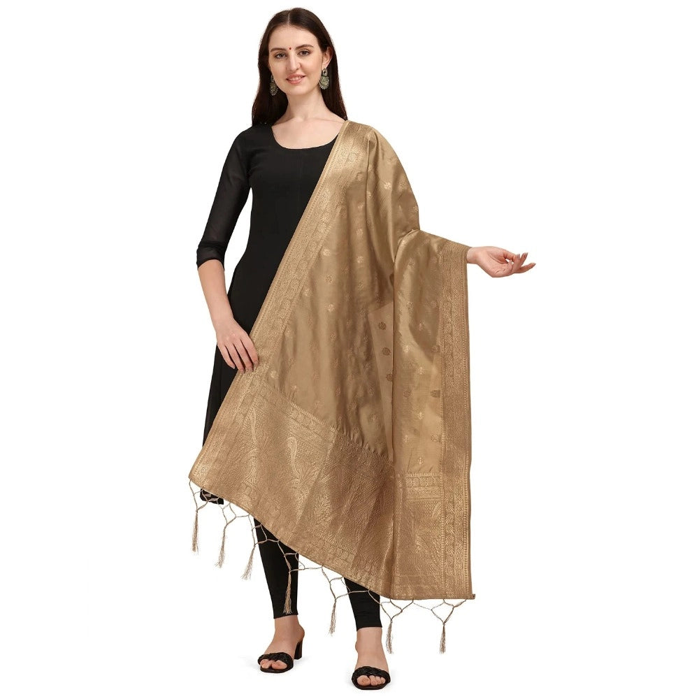 Ranili Silk Pure Zari Weaving Duppatta