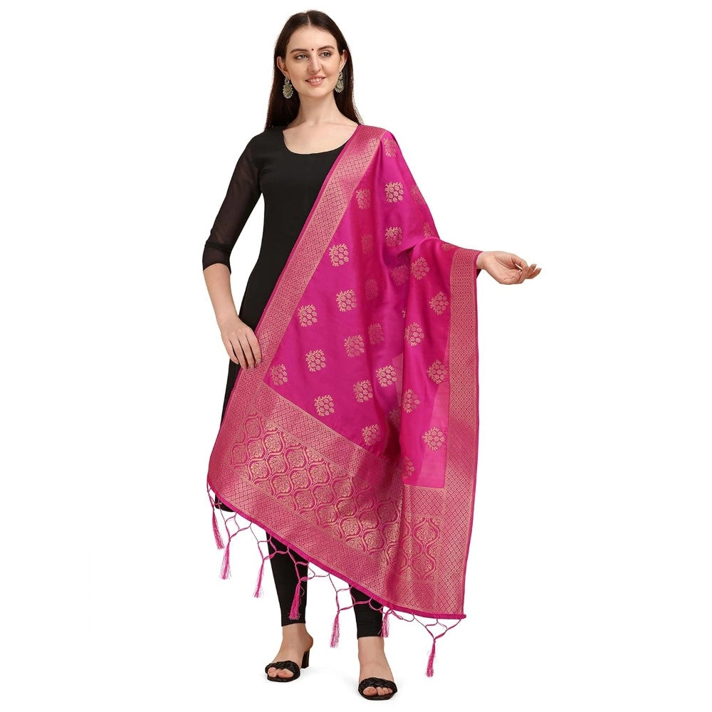 Ranili Silk Pure Zari Weaving Duppatta