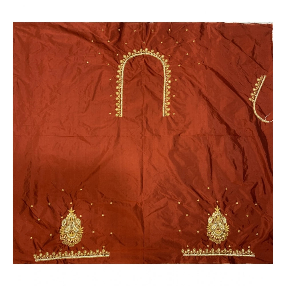 Ranili Cotton Silk Self Design Unstitched Blouse Piece