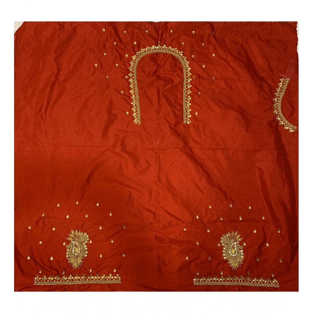 Ranili Cotton Silk Self Design Unstitched Blouse Piece