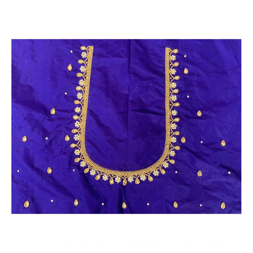 Ranili Cotton Silk Self Design Unstitched Blouse Piece