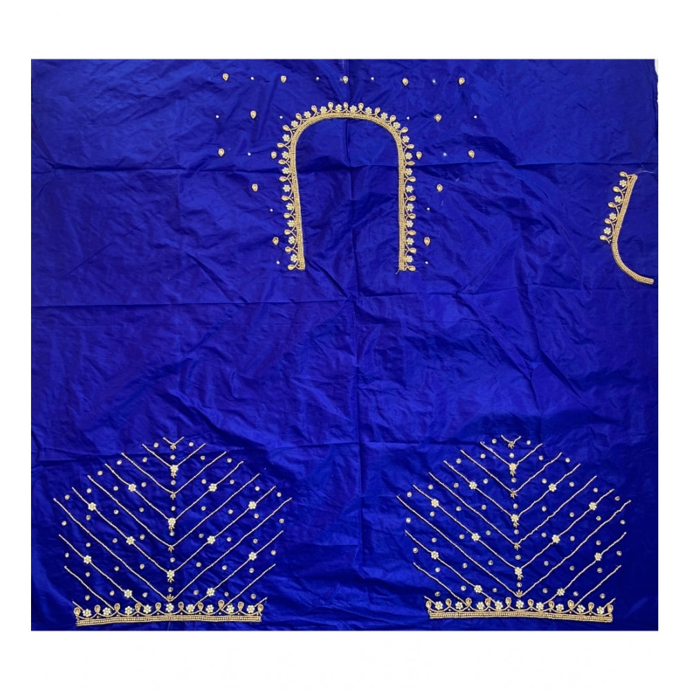 Ranili Cotton Silk Self Design Unstitched Blouse Piece