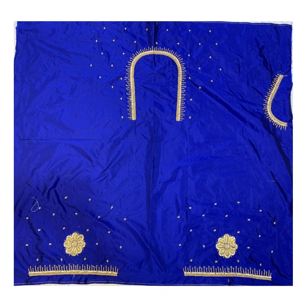 Ranili Cotton Silk Self Design Unstitched Blouse Piece
