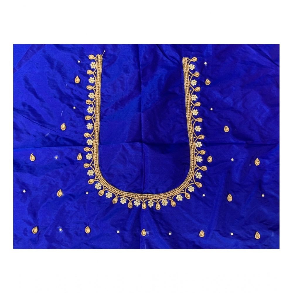 Ranili Cotton Silk Self Design Unstitched Blouse Piece