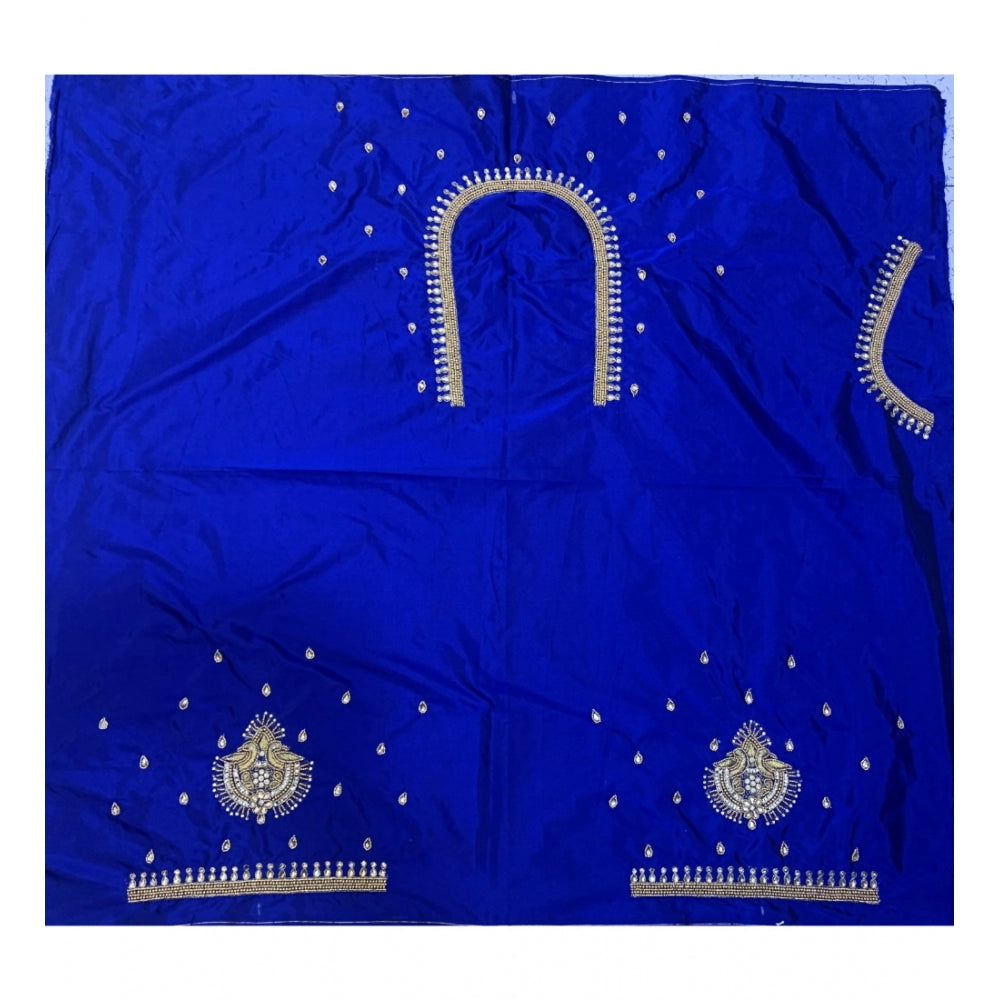 Ranili Cotton Silk Self Design Unstitched Blouse Piece