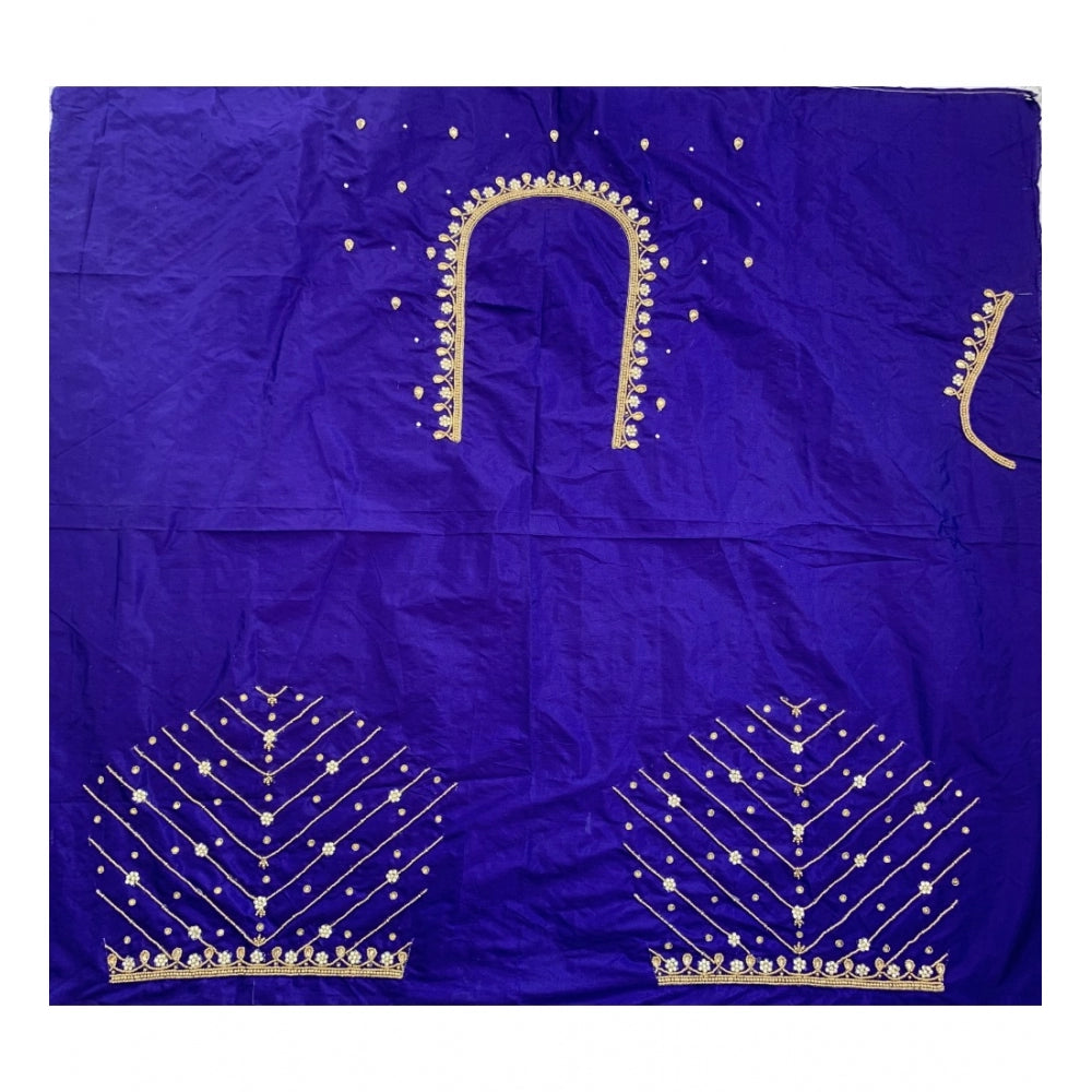 Ranili Cotton Silk Self Design Unstitched Blouse Piece