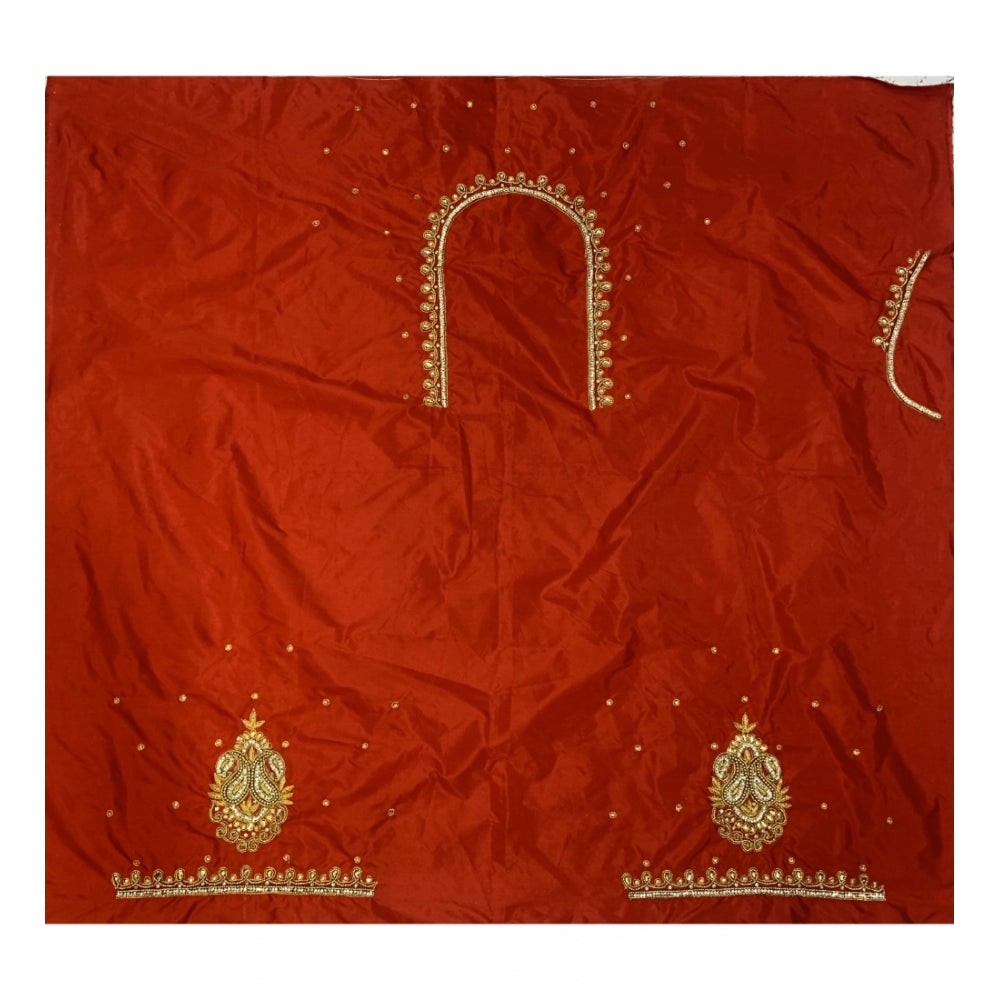 Ranili Cotton Silk Embellished Unstitched Blouse Piece