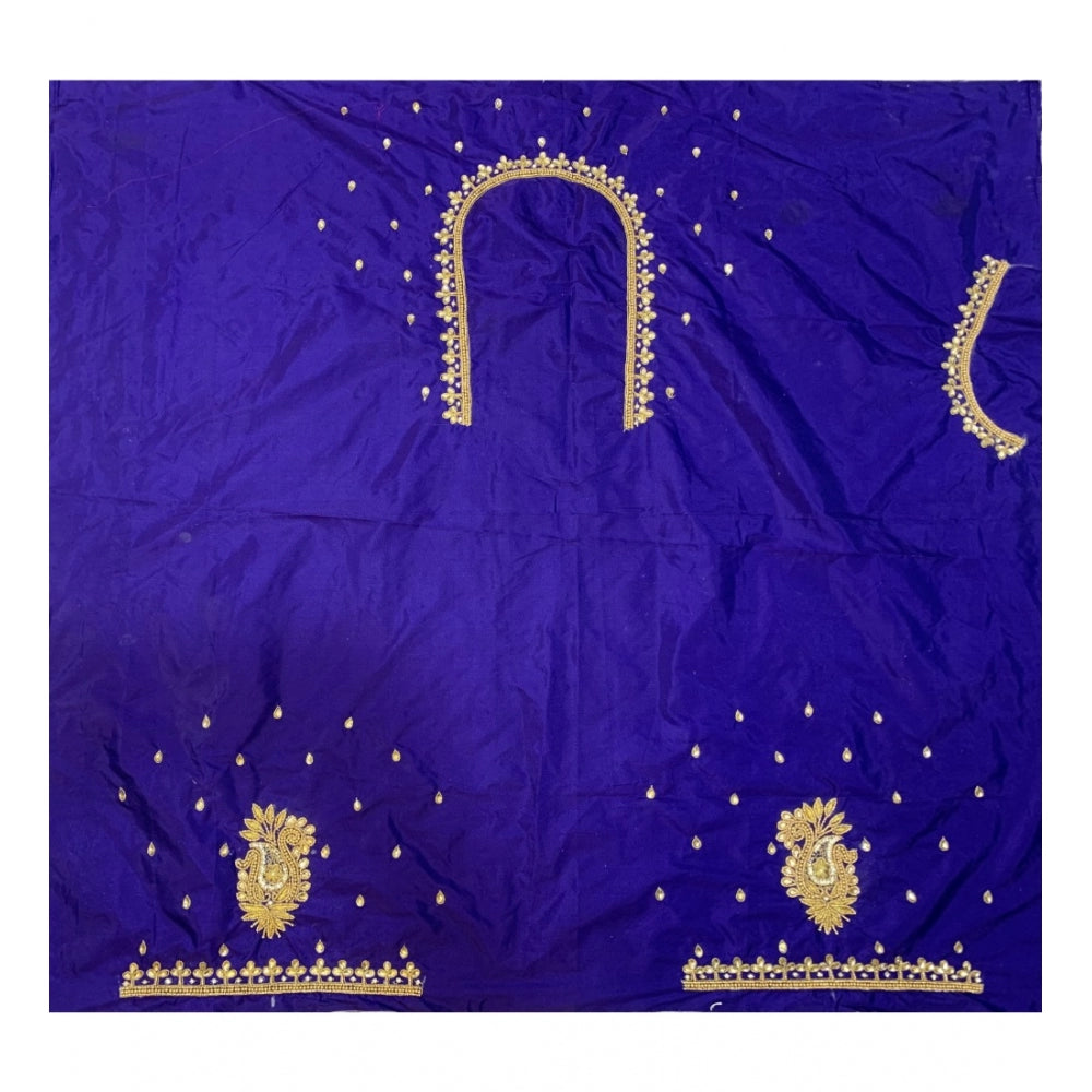 Ranili Cotton Silk Self Design Unstitched Blouse Piece