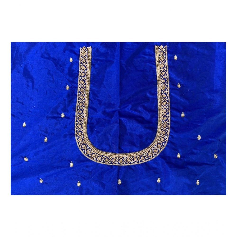 Ranili Cotton Silk Self Design Unstitched Blouse Piece