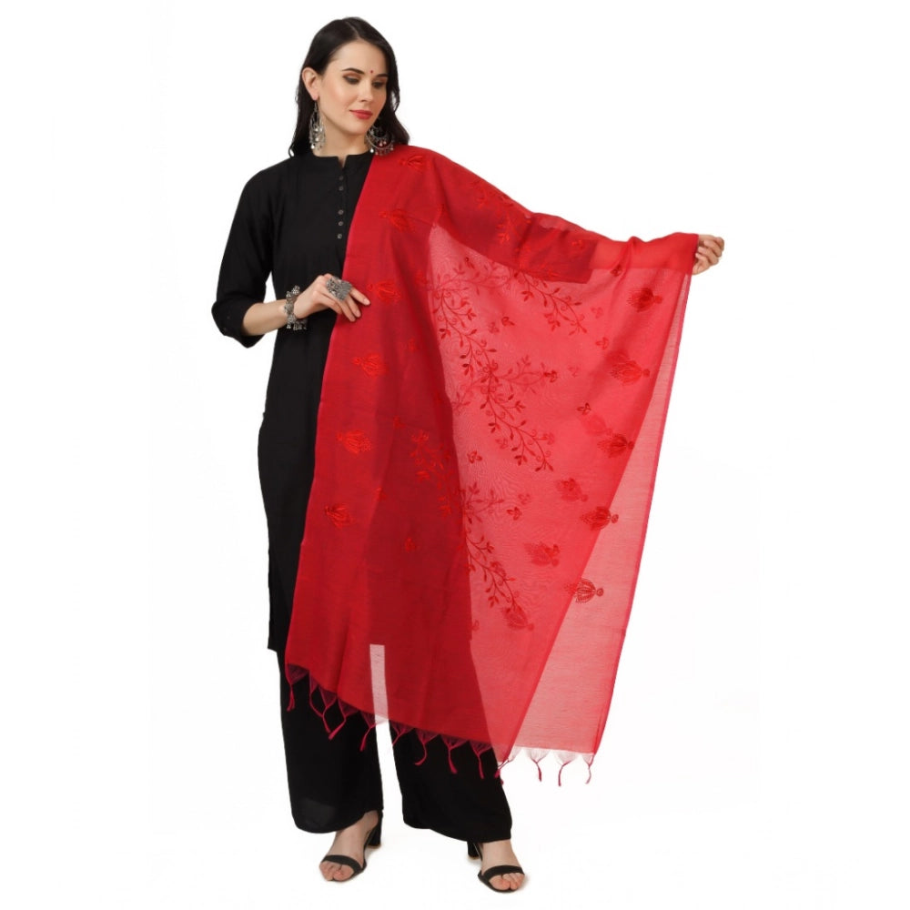 Ranili Cotton Embroidered Dupatta