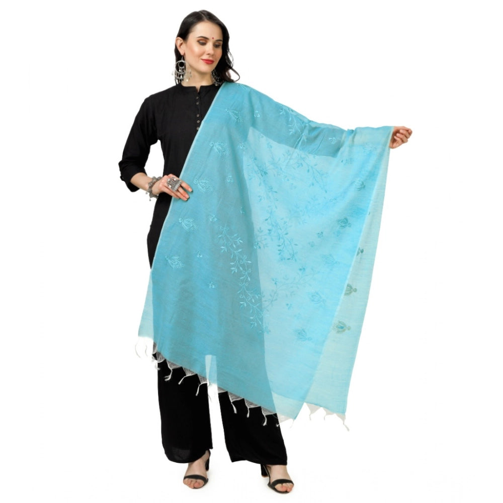 Ranili Cotton Embroidered Dupatta