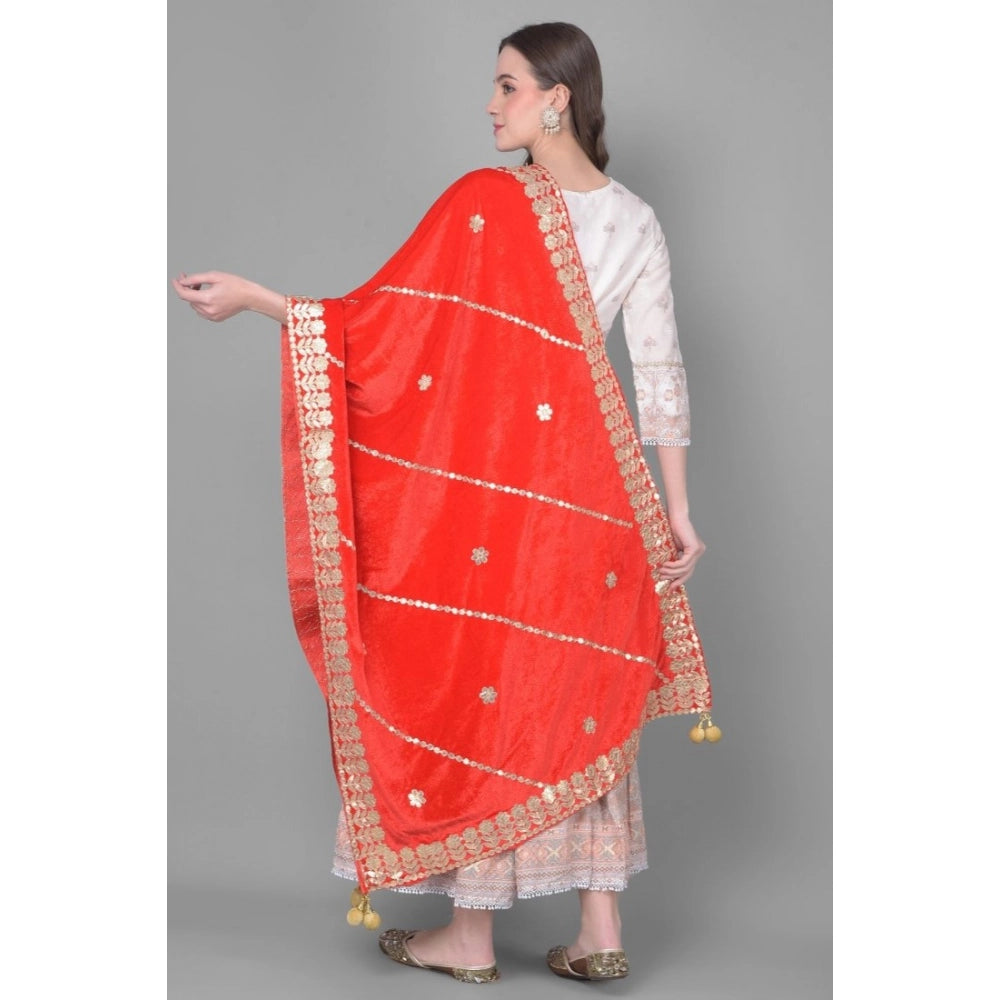 Ranili Velvet Gotta Patti Dupatta
