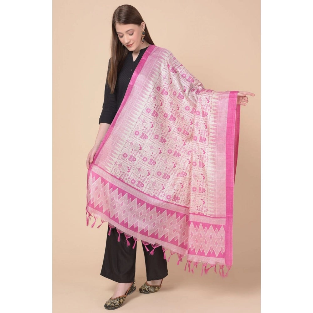 Ranili Art Silk Printed Dupatta