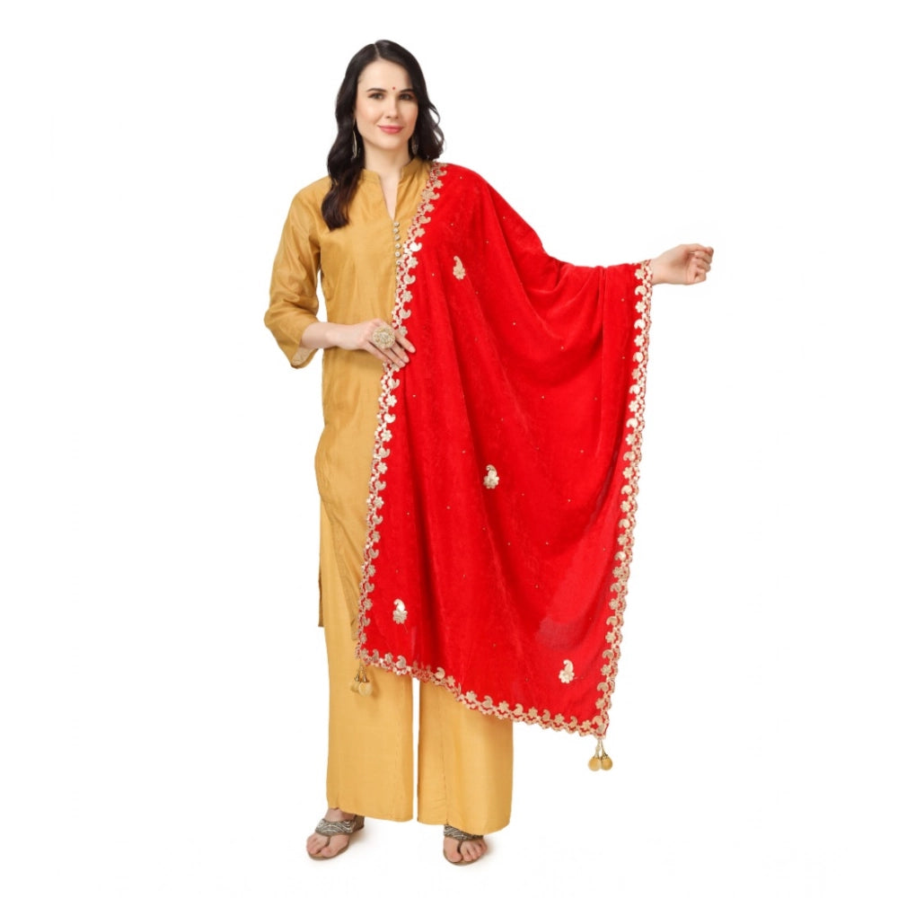 Ranili Velvet Gotta Patti Dupatta