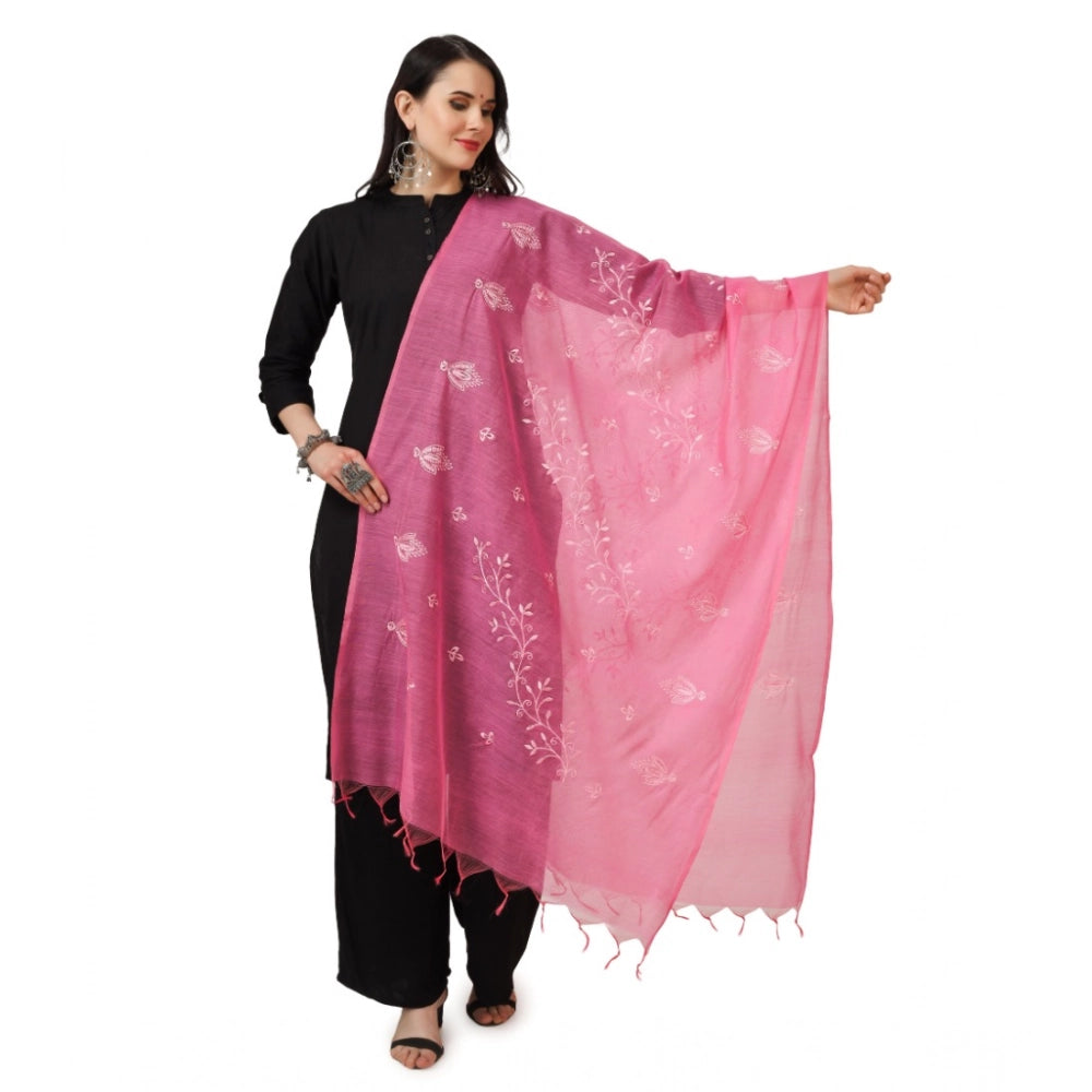Ranili Cotton Embroidered Dupatta