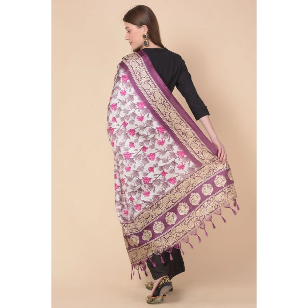 Ranili Art Silk Printed Dupatta