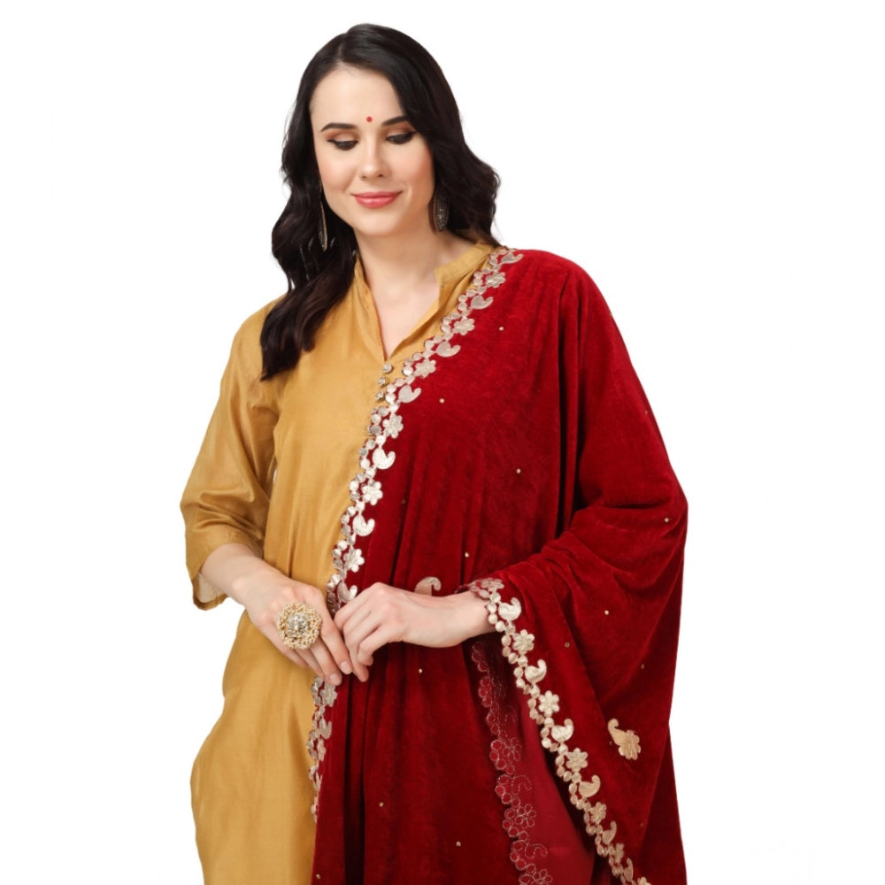 Ranili Velvet Gotta Patti Dupatta