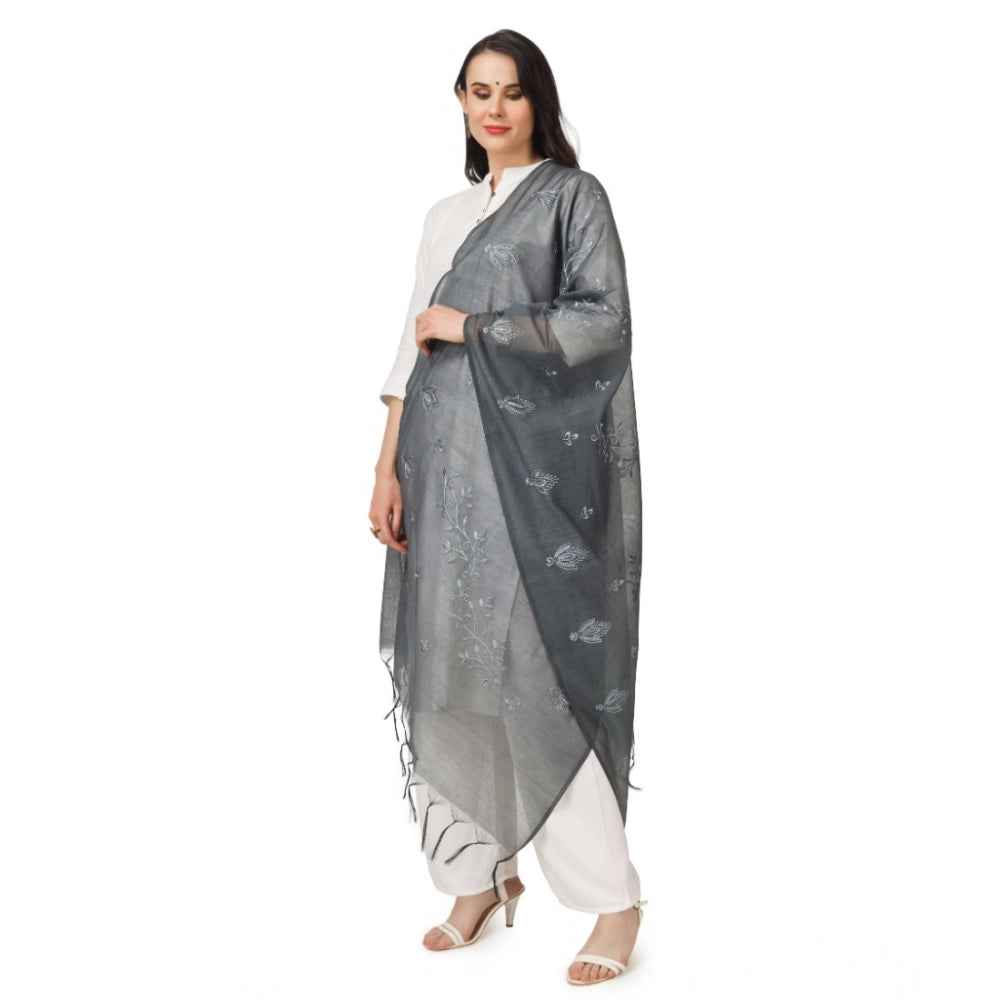 Ranili Cotton Embroidered Dupatta