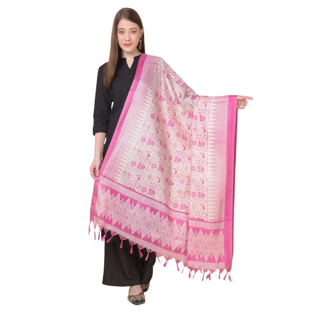 Ranili Art Silk Printed Dupatta