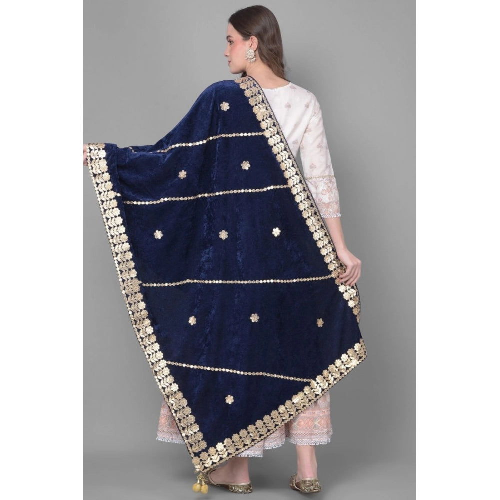 Ranili Velvet Gotta Patti Dupatta