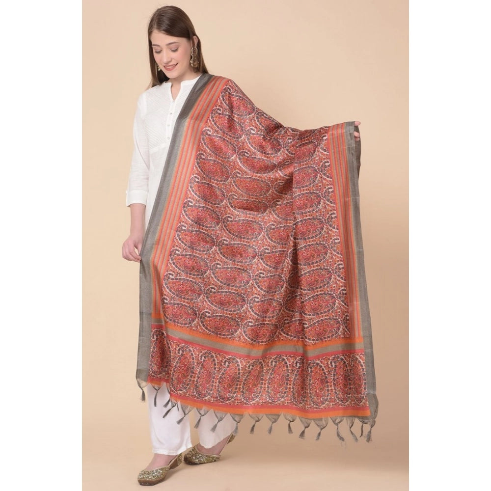 Ranili Art Silk Printed Dupatta