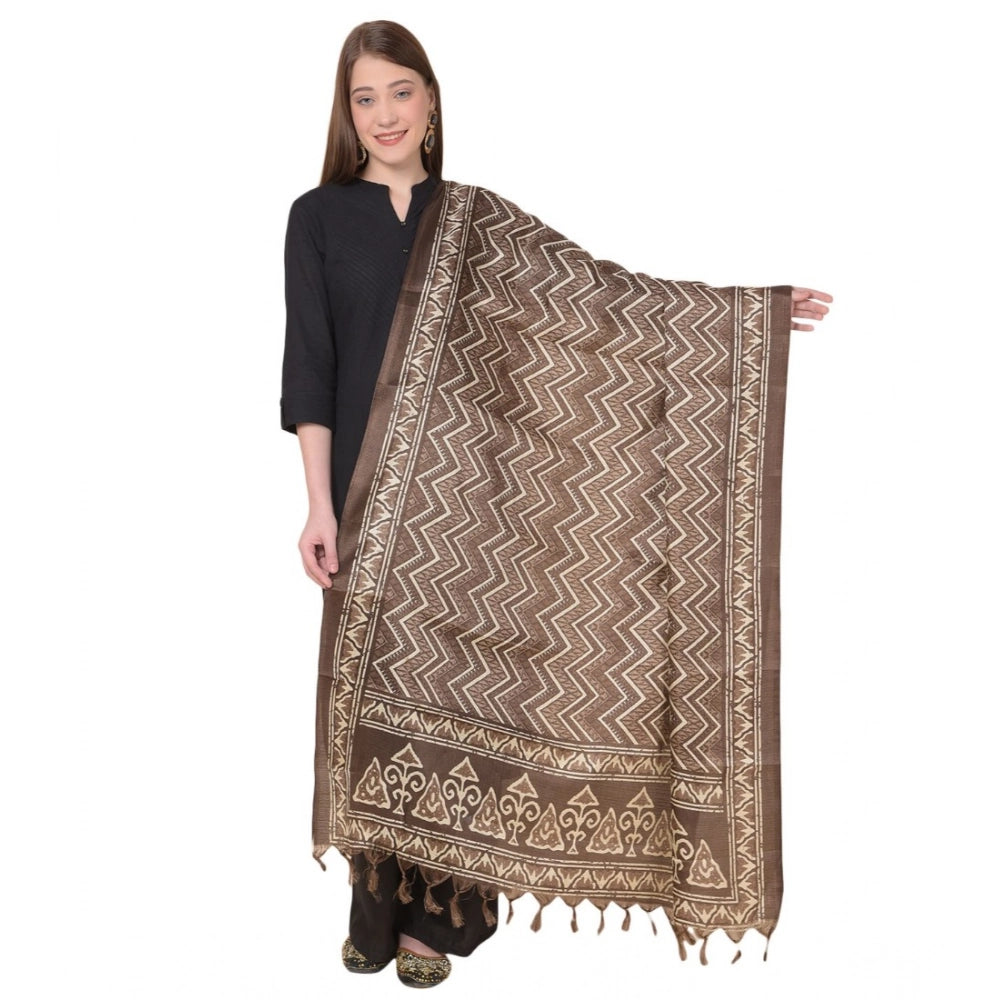 Ranili Art Silk Printed Dupatta