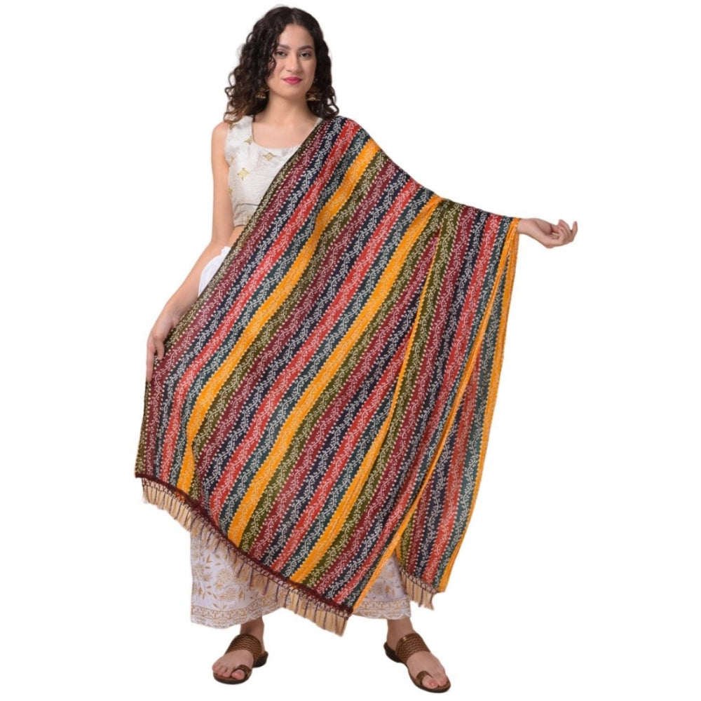 Ranili Chanderi Printed Dupatta