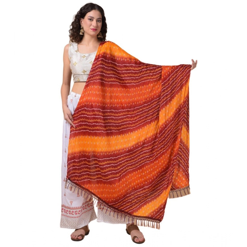 Ranili Chanderi Printed Dupatta