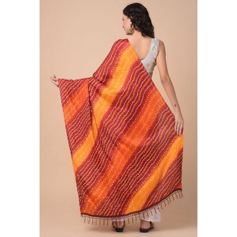 Ranili Chanderi Printed Dupatta