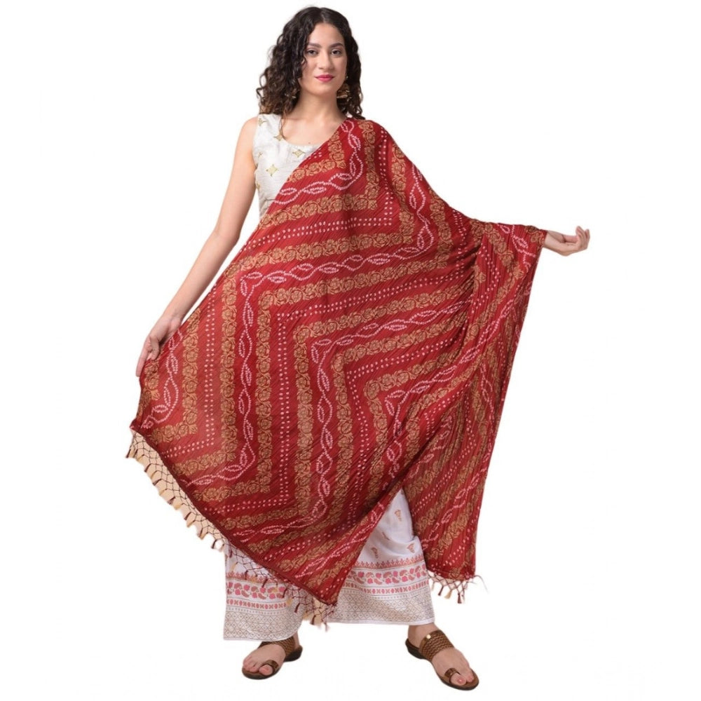 Ranili Chanderi Printed Dupatta