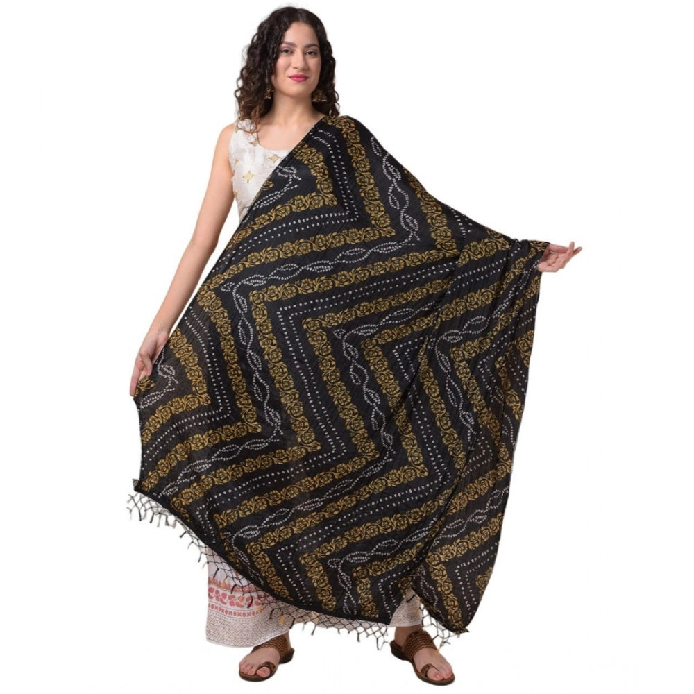 Ranili Chanderi Printed Dupatta