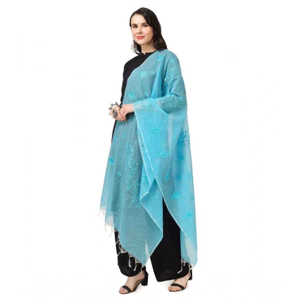 Ranili Cotton Embroidered Dupatta