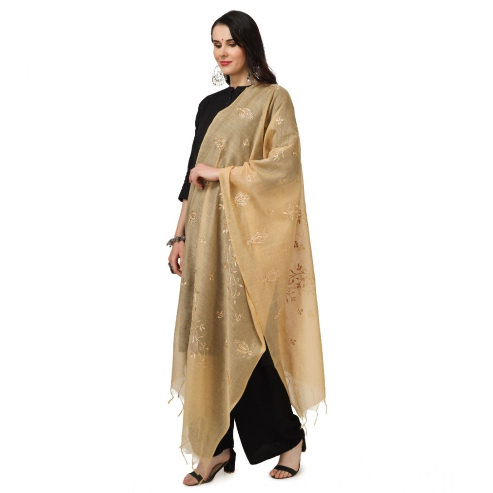 Ranili Cotton Embroidered Dupatta