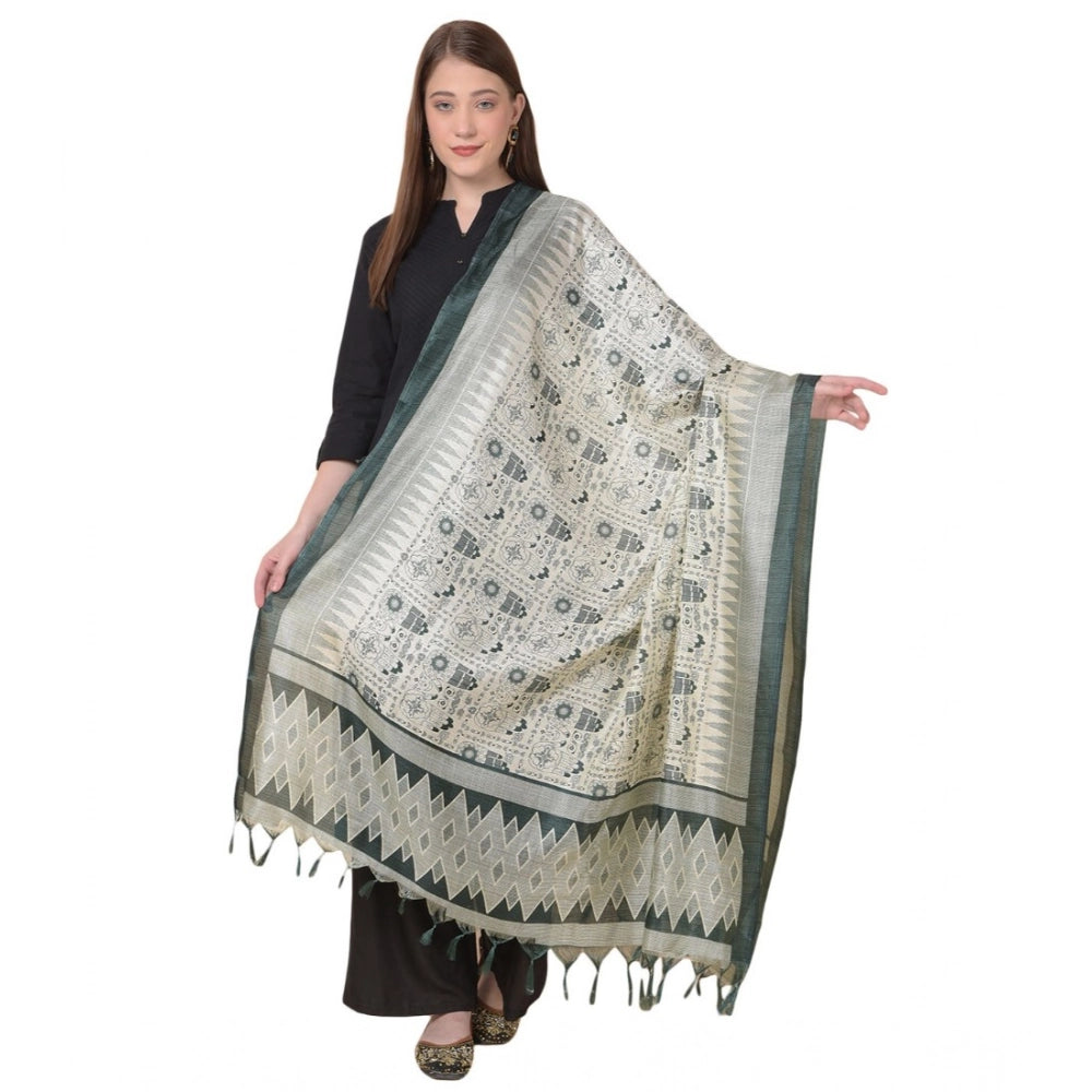 Ranili Art Silk Printed Dupatta