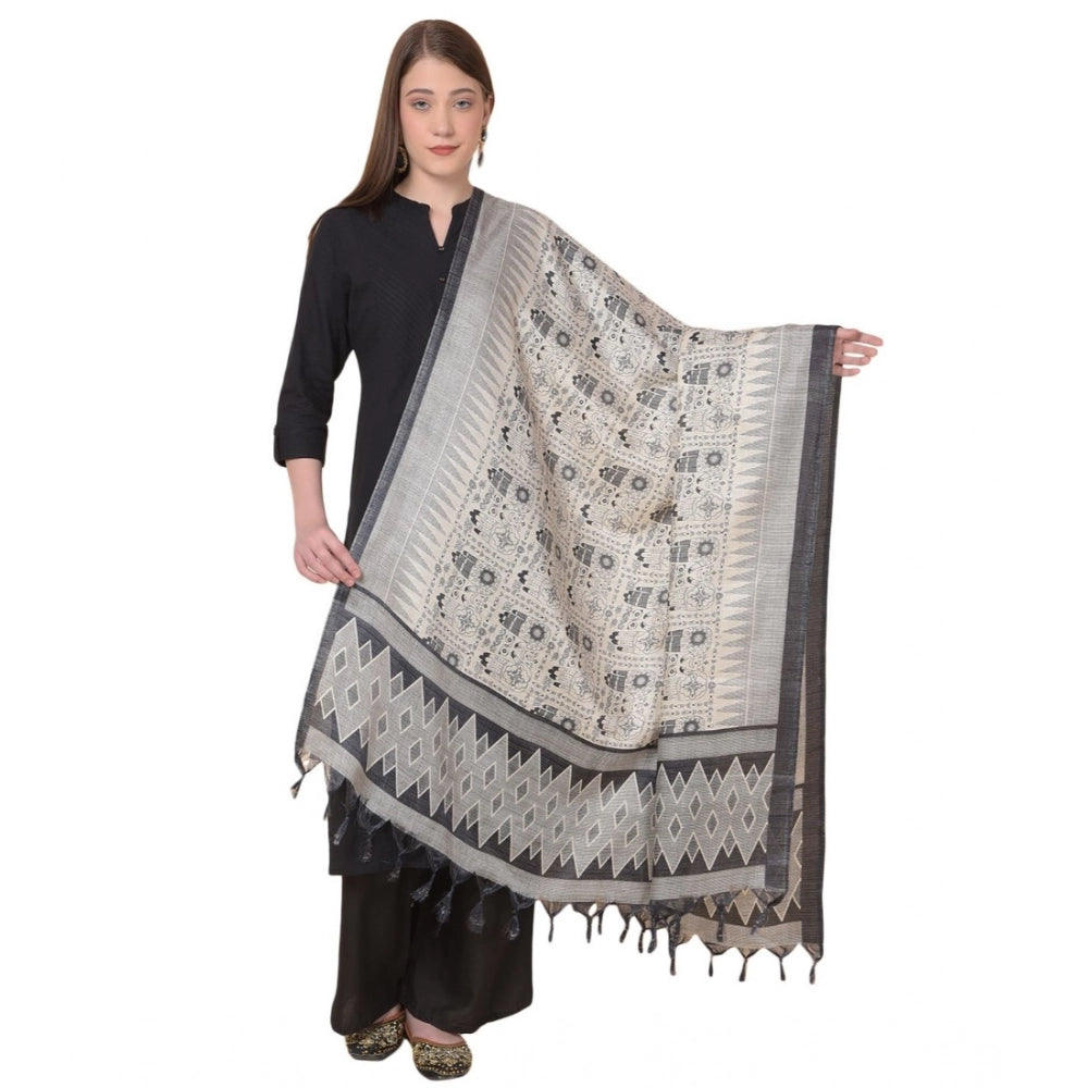 Ranili Art Silk Printed Dupatta
