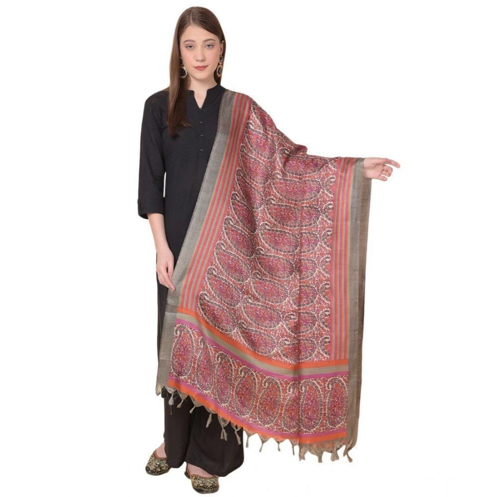 Ranili Art Silk Printed Dupatta